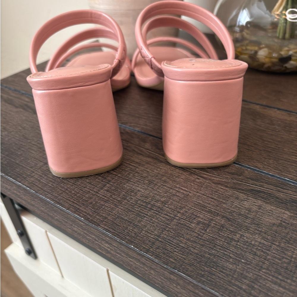 Calvin Klein Women's Pink Strappy Sandals - Picture 3 of 3